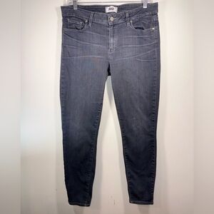PAIGE Designer Grey Denim Women Verdugo Ankle Jeans size 32